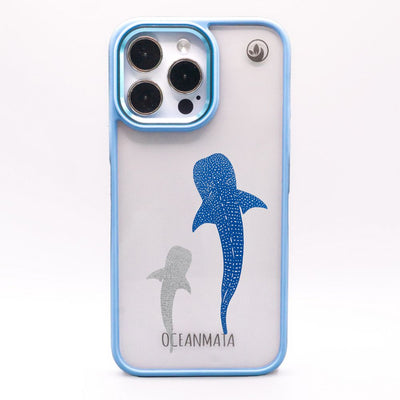 Samsung S25+ Hülle - Walhai blau - "Walhai" - nachhaltig