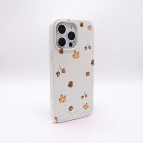Biologisch abbaubare Handyhülle iPhone 18 Pro Max / 17 Pro Max Autumnseason — kompostierbar — Rückseite