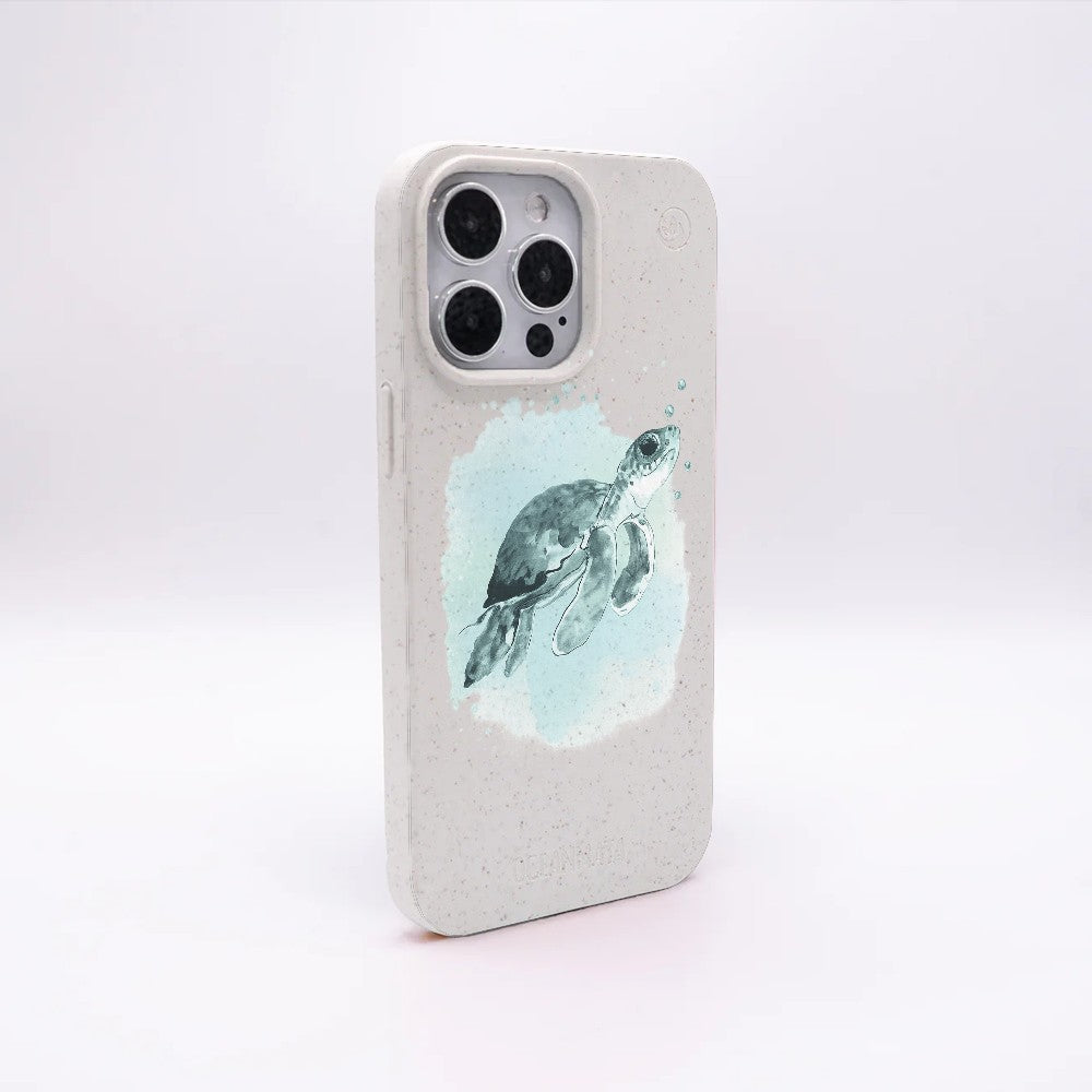 iPhone 11 Pro Case - Turtle Green - "Baby Turtle" - Sustainable