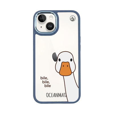 iPhone 14 Case - Duck White - "Bile Bile Bile" - Sustainable