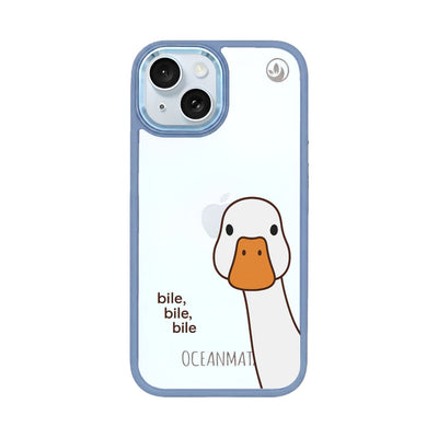 iPhone 15 Case - Duck White - "Bile Bile Bile" - Sustainable