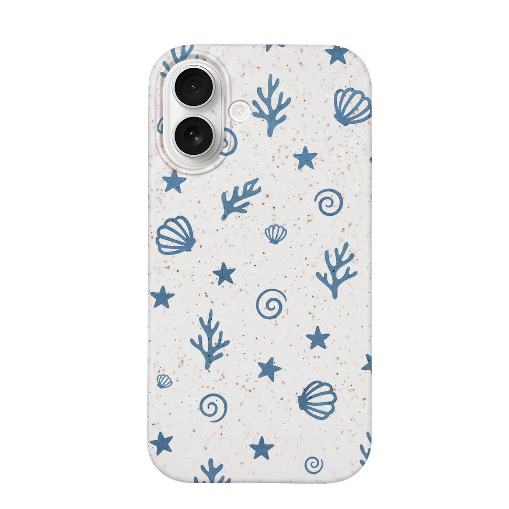 iPhone 17 Case - Coral White - "BlueCoralLife" - sustainable