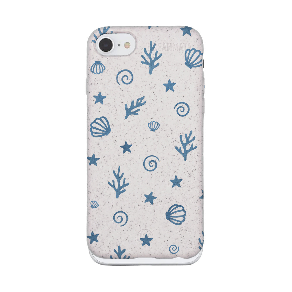 iPhone SE/7/8 Case - Coral White - "BlueCoralLife" - Sustainable