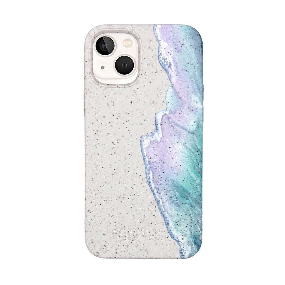 iPhone 13 mini Case - white - "bluehour" - sustainable