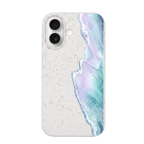 Biologisch abbaubare Handyhülle iPhone 17 Bluehour — kompostierbar — Vorderseite