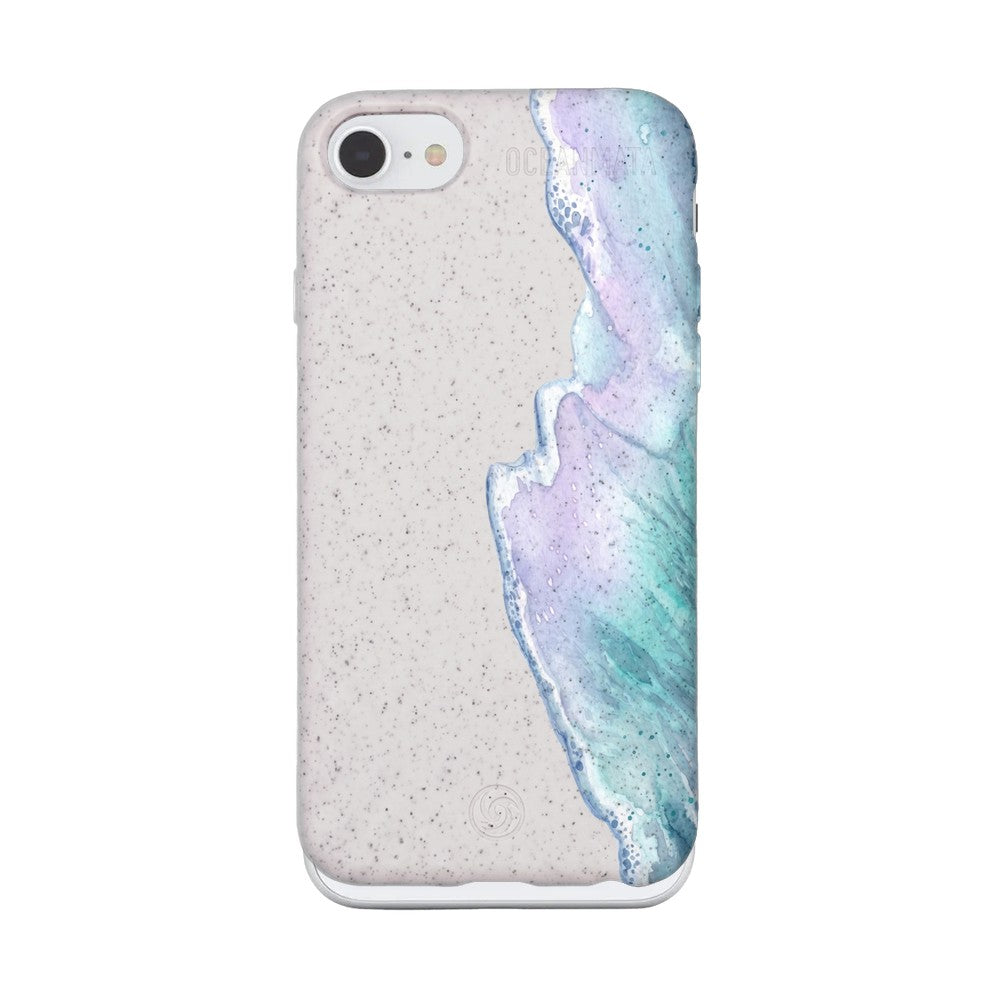iPhone SE/7/8 Case - white - "bluehour" - sustainable