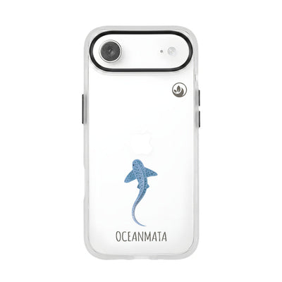 iPhone 17 Air Hülle - Leopardenhai blau - "BlueLeopard" - nachhaltig