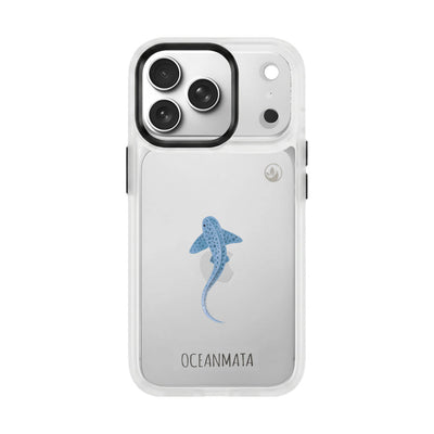 iPhone 17 Pro Case - Blue Spotted Shark - "BlueLeopard" - sustainable