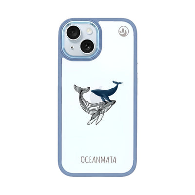 iPhone 15 Case - Whale Blue - "BlueWhale" - sustainable
