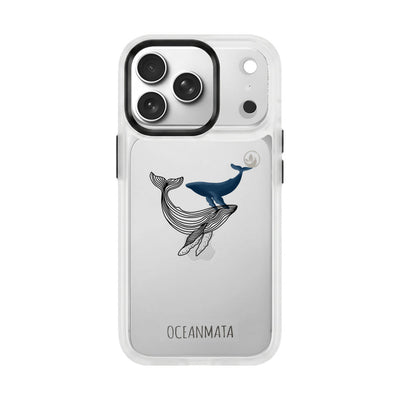 iPhone 17 pro case - whale blue - "BlueWhale" - sustainable