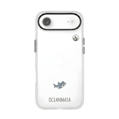 iPhone 17 Air Hülle - Hai blau - "Captain Shark" - nachhaltig