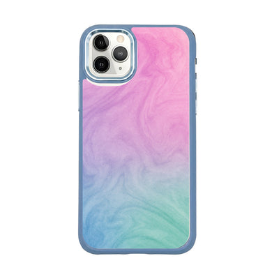 iPhone 11 pro Hülle - "Colored Marble" - nachhaltig
