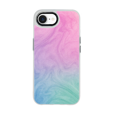 iPhone 16e/17e Case - "Colored Marble" - sustainable