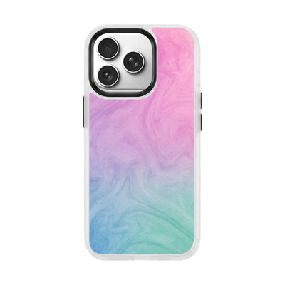 iPhone 17 pro case - "Colored Marble" - sustainable