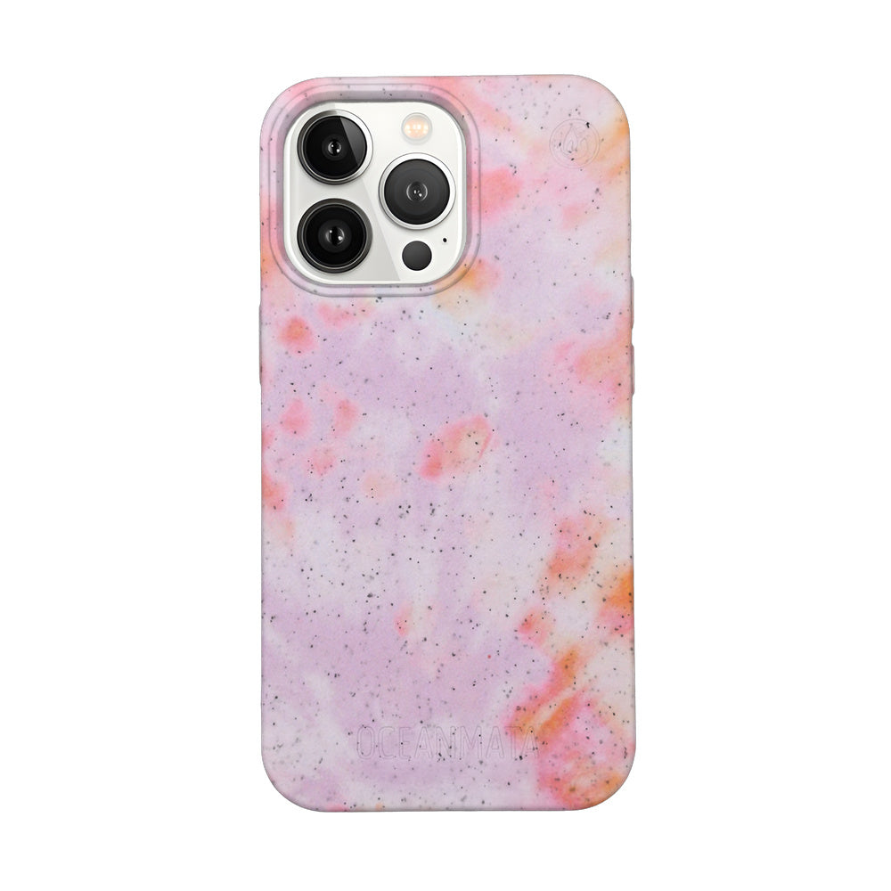 iPhone 13 pro max case - coral orange - "Coralful" - sustainable