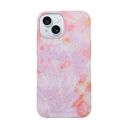 iPhone 15 hoesje - Koraaloranje - "Coralful" - Duurzaam