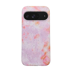 Biologisch abbaubare Handyhülle Google Pixel 9 / 9 Pro Coralful — kompostierbar — Vorderseite