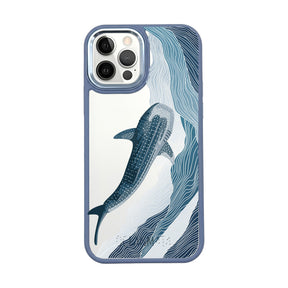 iPhone 12 mini Case - Whale Shark Blue - "DeepWater" - sustainable