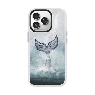 iPhone 17 Pro Case - Dolphin Blue - "Dolphin" - sustainable