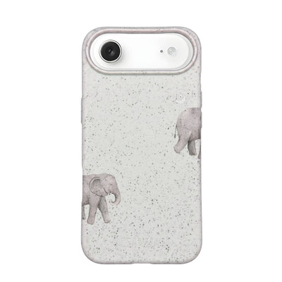 iPhone 17 Air Case - Elephant white - "Ele-Fant" - sustainable