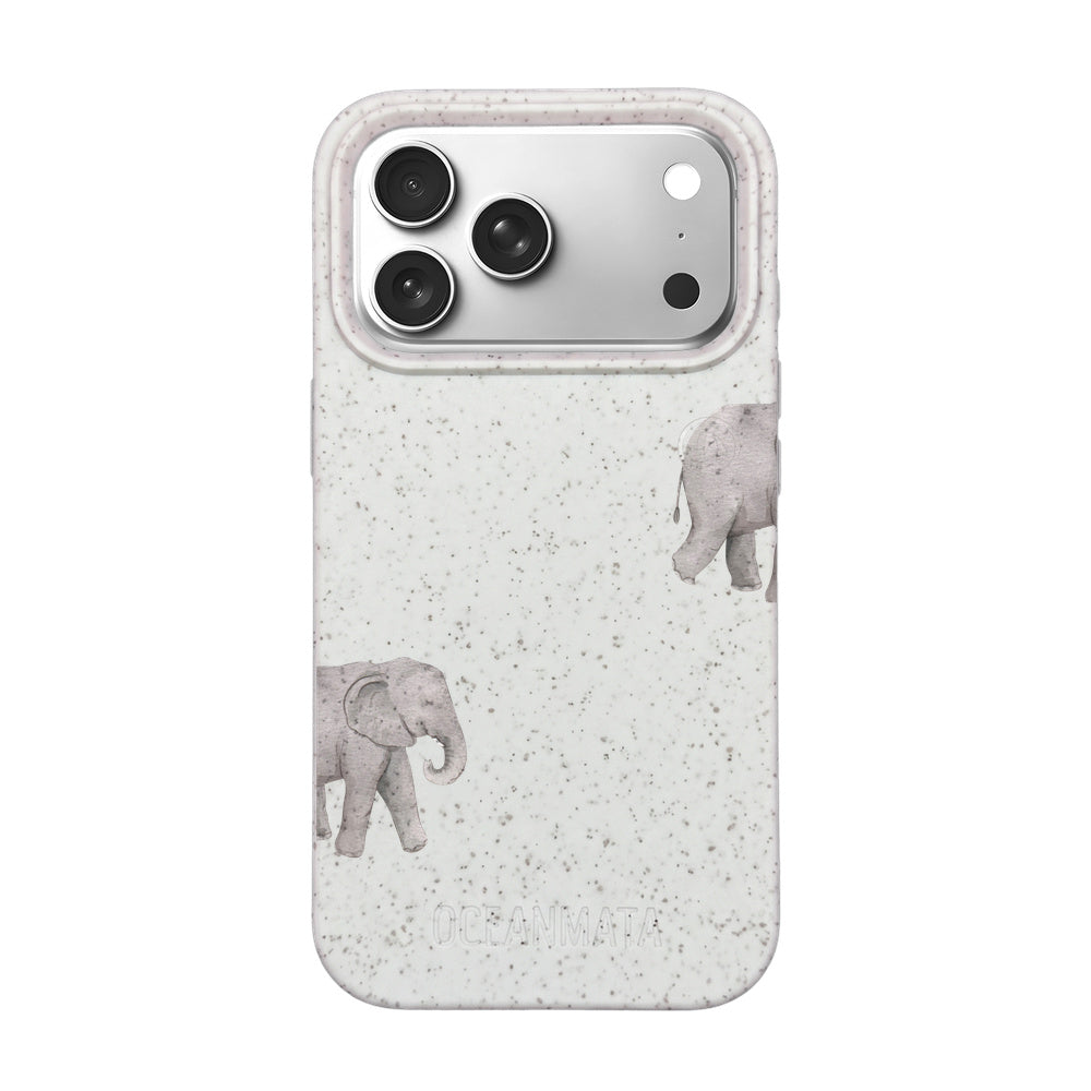 iPhone 17 Pro Max Case - White Elephant - "Ele-Fant" - sustainable
