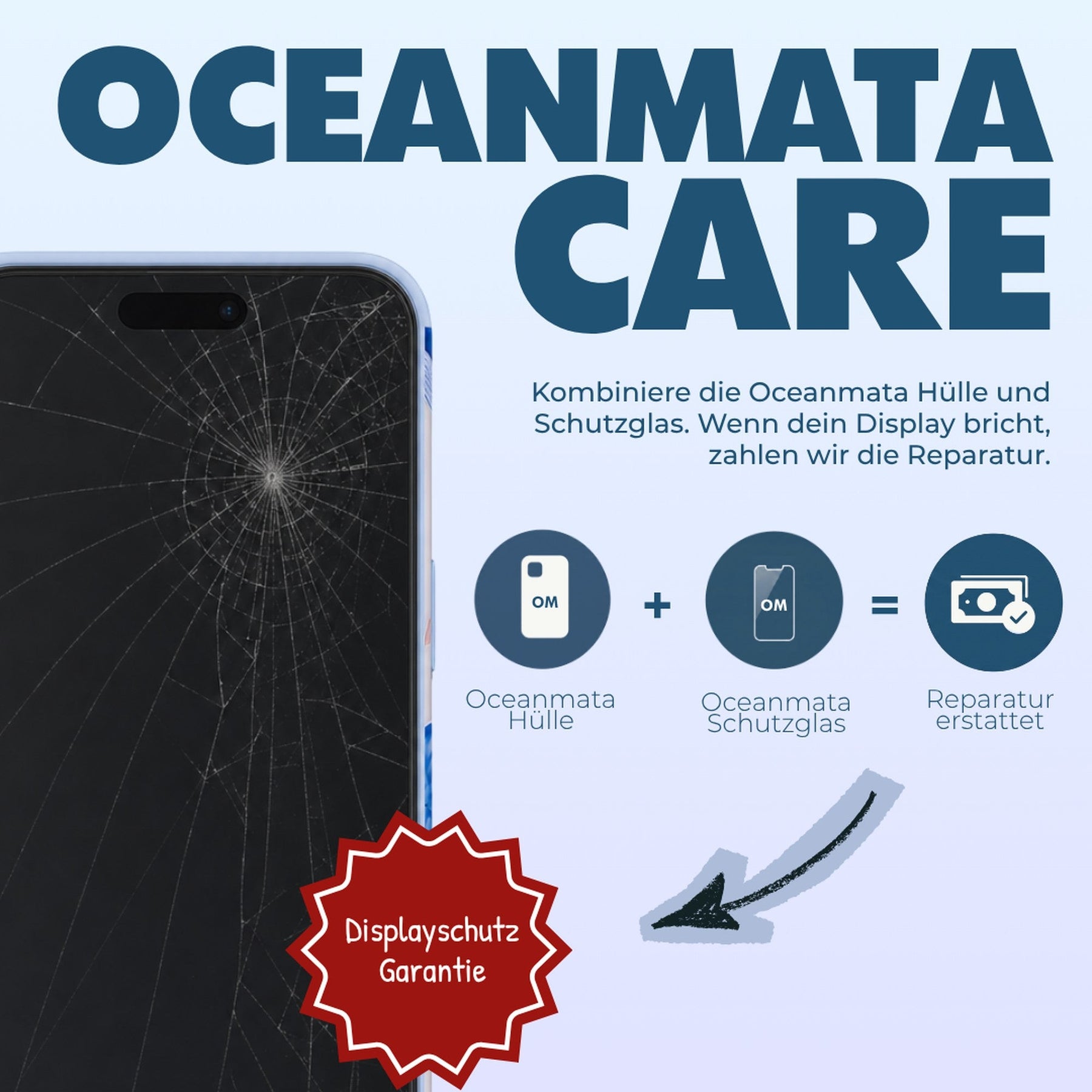 Nachhaltige Handyhülle iPhone 13 pro Blackcat aus Ocean Plastic — Oceanmata Care Service