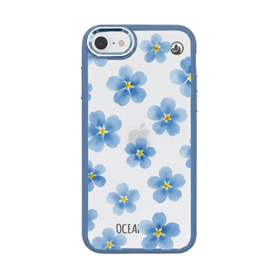 iPhone SE/7/8 Hülle - vergissmeinnicht - "forget-me-not" - nachhaltig