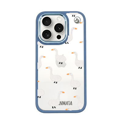 iPhone 15 Pro Max Case - Goose Blue - "Goose Fella" - Sustainable