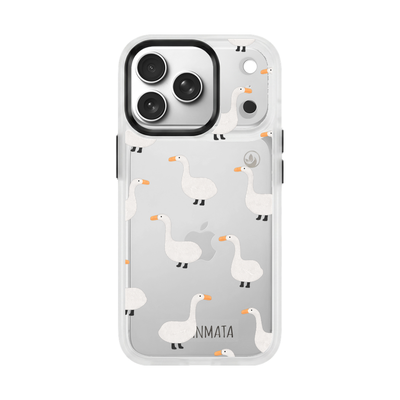iPhone 17 Pro Case - goose blue - "Goose Fella" - sustainable