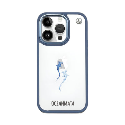 iPhone 14 pro max Hülle - hai blau - "Hammerhead" - nachhaltig