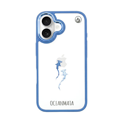 iPhone 16 Case - Shark Blue - "Hammerhead" - sustainable