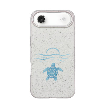 iPhone 17 Air Case - White - "Into the Sun" - Sustainable