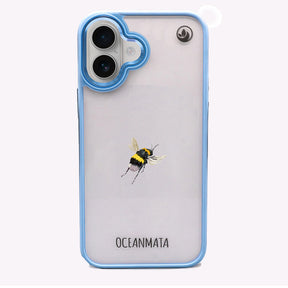 iPhone 16 Case - Bumblebee Blue - "Bumblebee" - sustainable