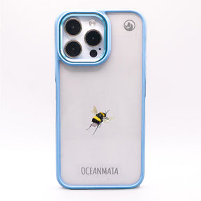 iPhone 11 pro Hülle - Hummel blau - "Bumblebee" - nachhaltig