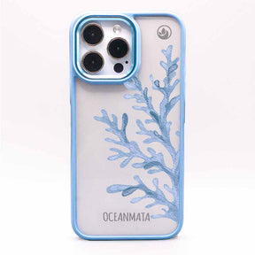 iPhone 14 Hülle - Coral blau - "CoralBlue" - nachhaltig