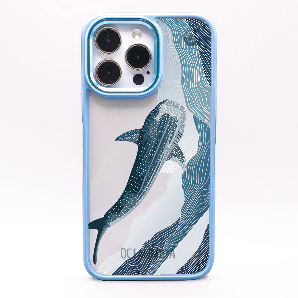 iPhone 13 mini Hülle - Walhai blau - "DeepWater" - nachhaltig