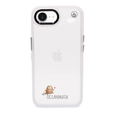 iPhone 16e Case - Beaver Blue - "BeaverBliss" - sustainable