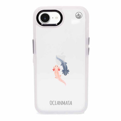 iPhone 16e/17e Case - Axolotl Blue - "Axl" - Sustainable