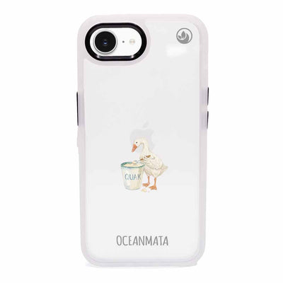 iPhone 16e Case - Quark Duck blue - "TheQuak" - sustainable