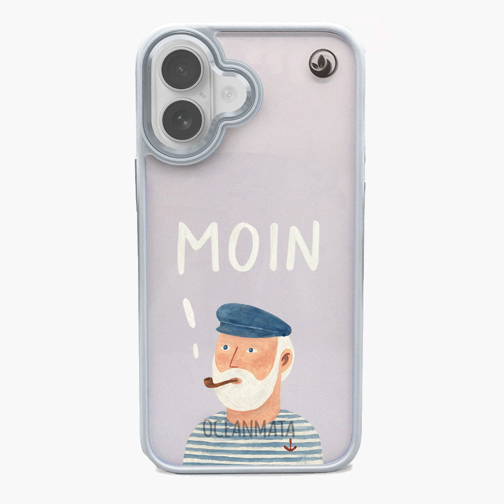 iPhone 17 Hülle - Moin blau - "Ostfriese" - nachhaltig