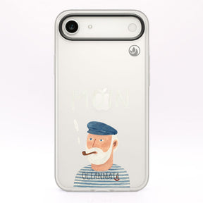 iPhone 17 Air Hülle - Moin blau - "Ostfriese" - nachhaltig