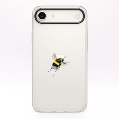 iPhone 17 Air Hülle - Hummel blau - "Bumblebee" - nachhaltig