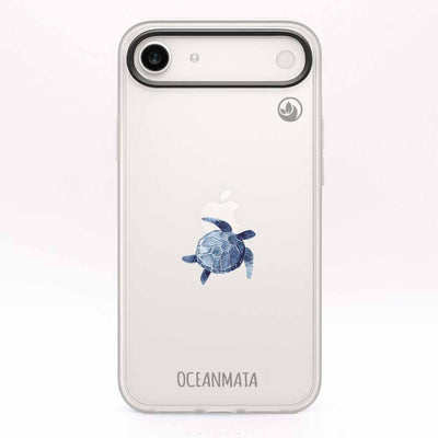 iPhone 17 Air Case - Turtle blue - "Shellie" - sustainable