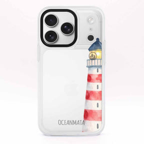 iPhone 17 pro Hülle - Leuchtturm blau - "Lighthouse" - nachhaltig