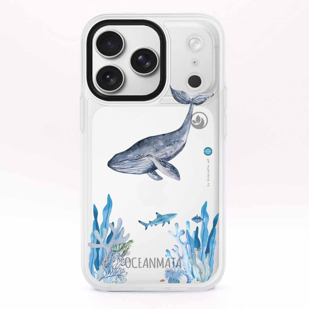 iPhone 17 pro Hülle - Meer blau - "Ocean" - nachhaltig