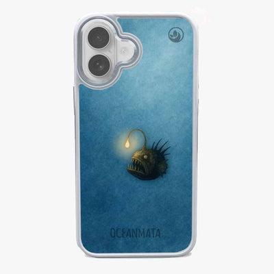iPhone 17 Case - Anglerfish blue - "Sour" - sustainable