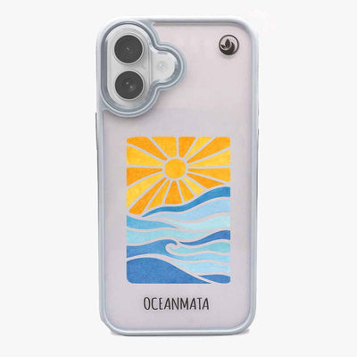 iPhone 17 Case - Ocean Blue - "Sun&Sea" - sustainable