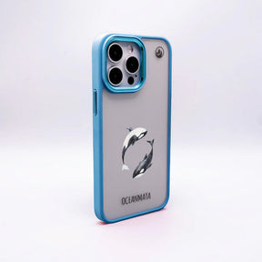 Samsung S25+ Hülle - Orca blau - "OrcaFlow" - nachhaltig