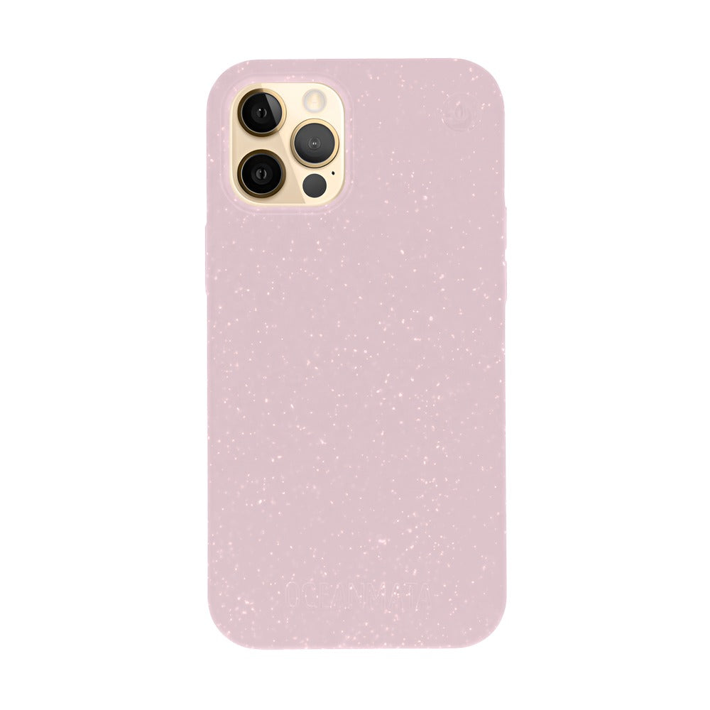 iPhone 12 pro case - pink - sustainable