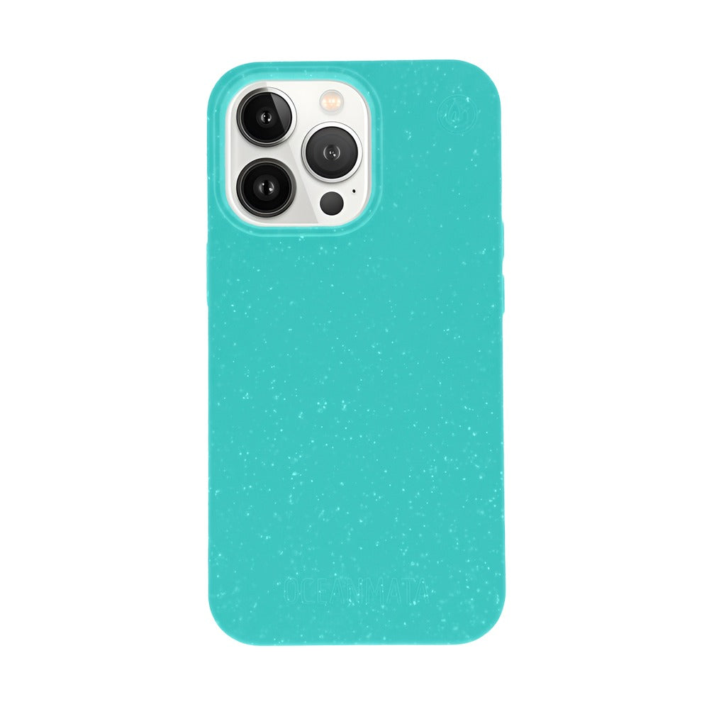 iPhone 13 pro case - turquoise - sustainable